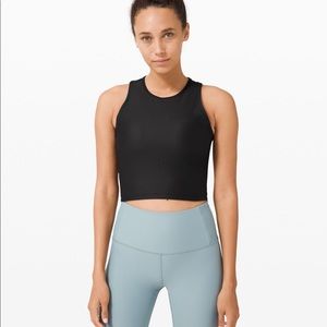 Lululemon Black Zoned In Tank Top